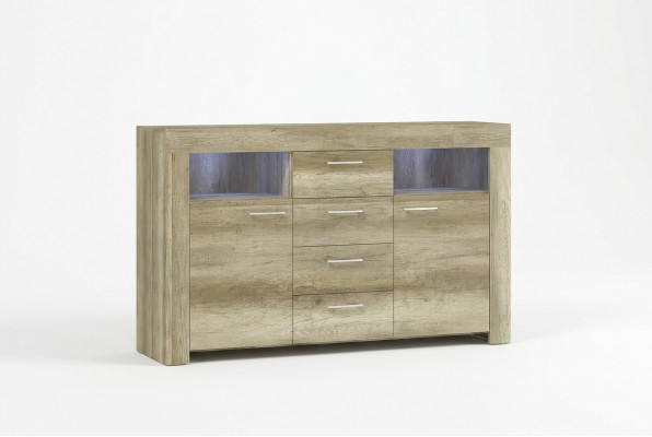 Commode SK155 Kommouden Säitenschaf Schaf 2 Dieren MDF Holz Schaf 4 Schéiferen