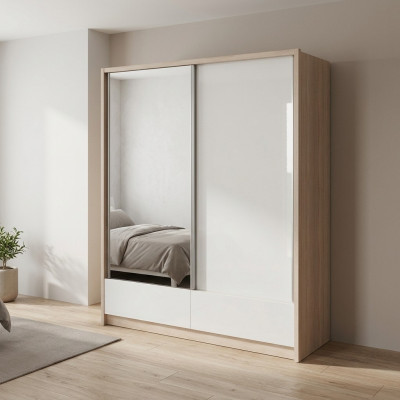 Garderobe Lagerung 180cm Regal Schaf Archiv Schiebetieren Schiebetieren Büro
