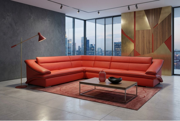 Design Lieder Wunnlandschaft Ecksofa Modern Couch Garnitur Ecke Rout USB + LED