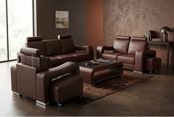 Garnitur Lieder Sofa mat USB Polster Couchen Sofas Luxus Nei Wunnlandschaft 3+2+1