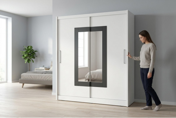 Mehrzweckschaf 180cm Späicherregaler Kleederschaf Garderob Nei Regal