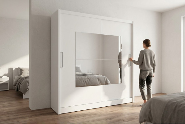 Design Kleederschaf Schieferschief Holz Schiefdüre Kleederschaf 180cm