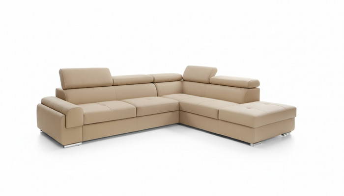 Eckcanapé L-Form Garnitur Eckcouch Wunnlandschaft Canapé Wunnlandschaft L-Form Luxus