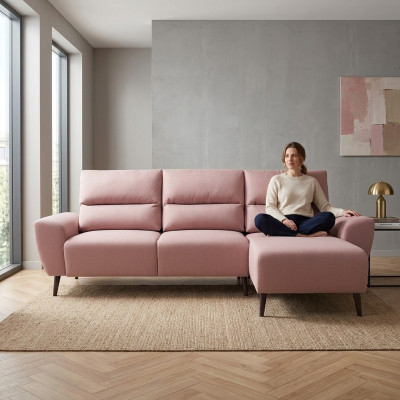 Sofa Ecksofa L-Form Ecksofa Eckcouch Bettkaasten Wunnlandschaft Schlofgarnitur