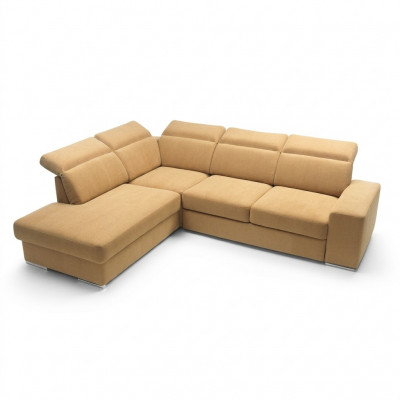 Ecksofa L-Form AVANT Eckcouch mat Schlaffunktion Couch Ecksofa Wunnlandschaft