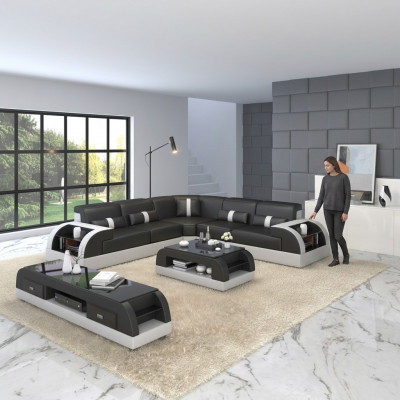 Wunnlandschaft L-Form Ecksofa Couch Design Polster Lieder Garnitur Sofa Eck Nei