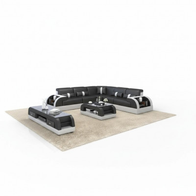 Wunnlandschaft L-Form Ecksofa Couch Design Polster Lieder Garnitur Sofa Eck Nei