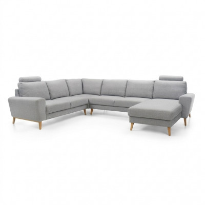 Ecksofa U-Form Schloffunktion Wunnlandschaft Sofa Canapéen Canapéen Eckcanapé