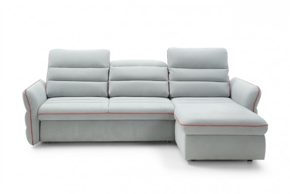 Design Ecksofa Couch Wunnlandschaft Textil Polster Sofas Lieder Multifunktion