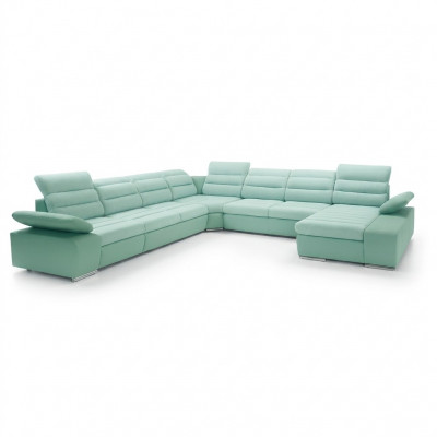 Ecksofa U-Form Eckcouch Schlofffunktion Wunnlandschaft Sofa Couch Sofae Couchen