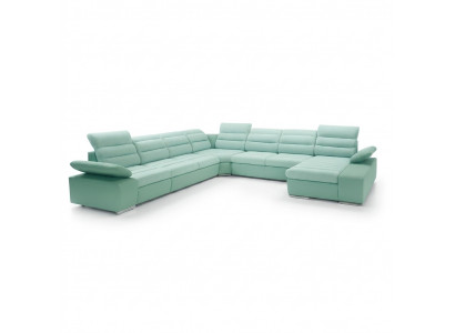 Ecksofa U-Form Eckcouch Schlofffunktion Wunnlandschaft Sofa Couch Sofae Couchen