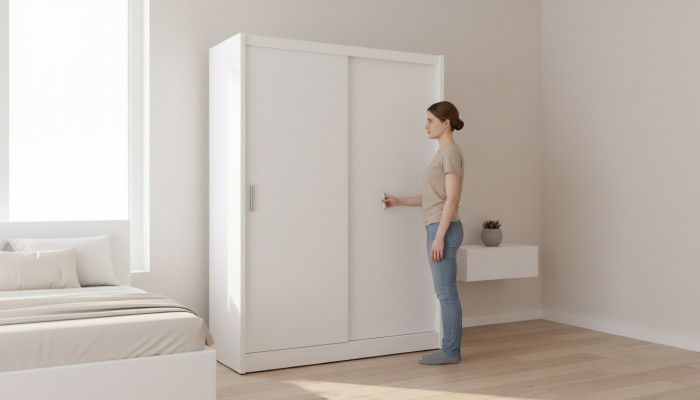 Vielfäregen Regal 150cm Schaf Regal Stockageschaf Kleederschaf Garderob Nei