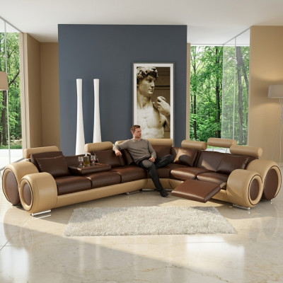 LEEDERZOF ECKCANAPÉ DESIGNZOF LEEDERCANAPÉ ECKZOF WUNNLANDSCHAFT SCHWAZ WÄISS