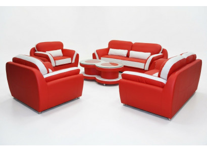 Polstersofa Couchen Sofae Couch Garnitur Design Garniture 4tlg Garniture USB