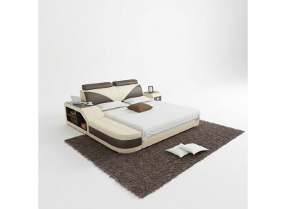 Waasserbett Hotel Duebelbett Better Komplett Liederbett, Bett gepolstert Waasser + USB