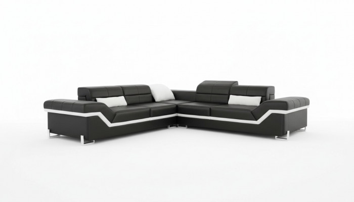 LEDERSOFA XXL WUNNLANDSCHAFT COUCH DESIGN SOFA ECKSOFA ECKCOUCH SOFAGARNITUR NEI