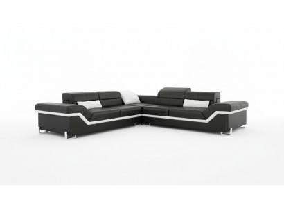 LEDERSOFA XXL WUNNLANDSCHAFT COUCH DESIGN SOFA ECKSOFA ECKCOUCH SOFAGARNITUR NEI