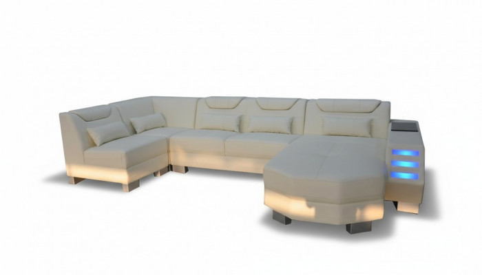 Designer Sofa mat USB Eck Lieder Ecke Sofa Polster Sall Lieder Sëtz Polster Nei
