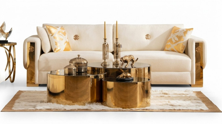 Dreschplaz Couch Polster Design Sofa Modern 3er Sëtz Sofas Wunnzëmmer Miwwelen Neia