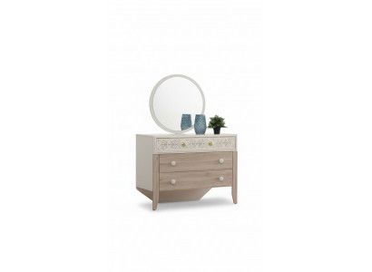 Set Commode Mat Spigel Coiffeuse Console Modern Holtz Schlofkummer