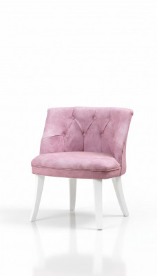 Rosa Chesterfield Stull Exklusive Polstersëtz Designer Sëtzmiwwel
