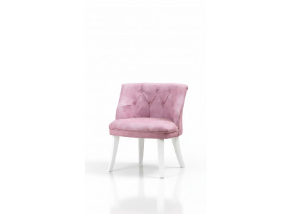 Rosa Chesterfield Stull Exklusive Polstersëtz Designer Sëtzmiwwel