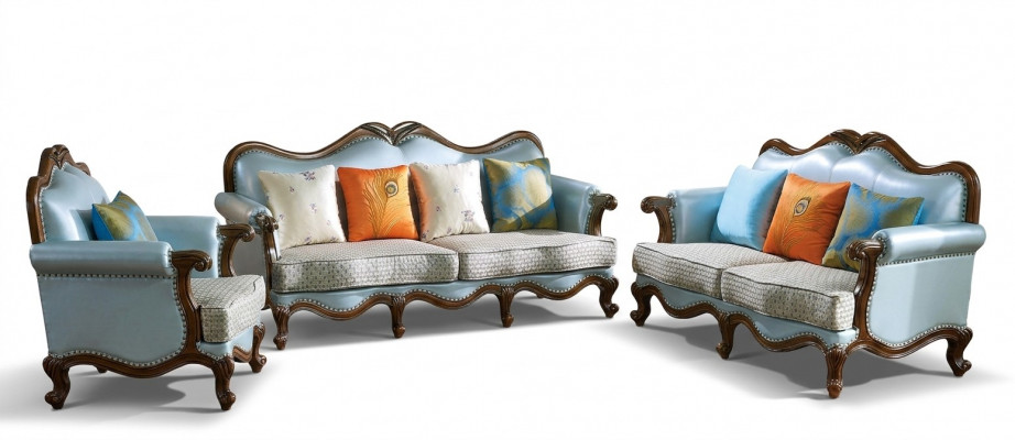 Luxus Miwwelen Sofa Garnitur 3+2 Sëtzer Sofa Canapé Garnitur Canapé Still