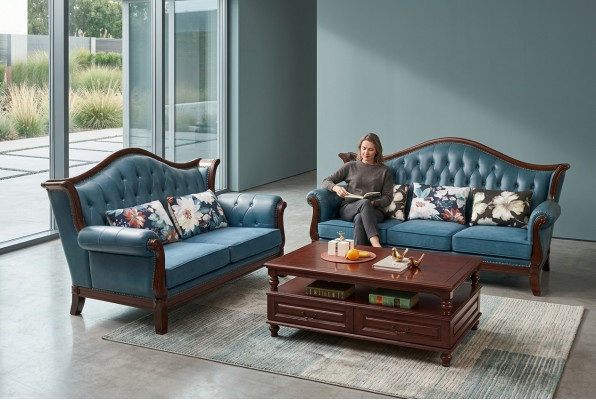 Sëffagarnitur 3+2 Sëtzer Sofa Couchgarnitur Couch Still Lieder Luxus