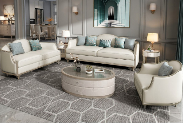 Sofagarnitur 3+2+1 Setzer Sofa Sëtz Couch Polster Modern Garnitur