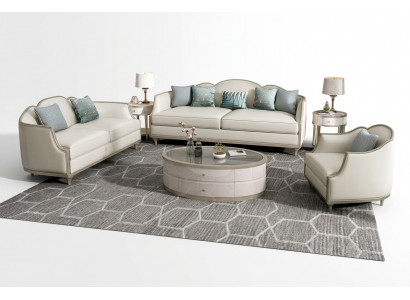 Sofagarnitur 3+2+1 Setzer Sofa Sëtz Couch Polster Modern Garnitur