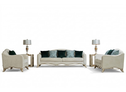 Modern Sofabett Sofa-Set 3+2+1 Sëtzer Sofa Sëtz Couch Set