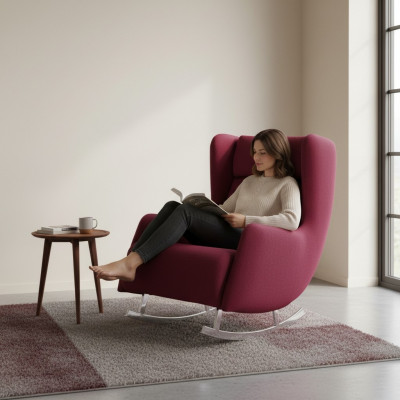 Luxus Fautteuil Polster Luxus Italieneschen Stil Massivholz Modern Miwwelen Einsëtzer