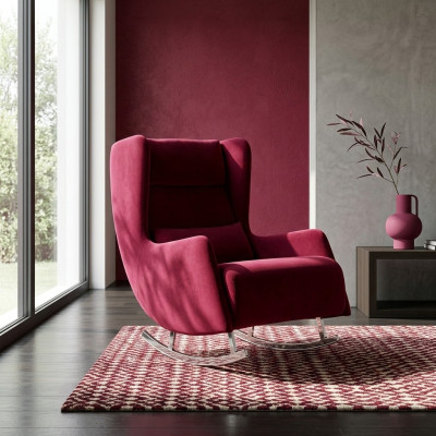 Luxus Fautteuil Polster Luxus Italieneschen Stil Massivholz Modern Miwwelen Einsëtzer