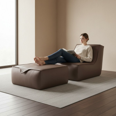 Design Sessel Hocker Luxus Einsëtzer Modern Gro Lieder Miwwelen Einsëtzer Prianera