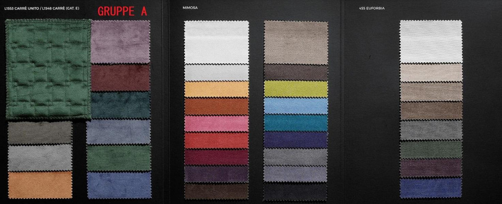 Sofa 3-Sëtz Blo Luxus Textil Wunnzëmmer Design Italienesch Miwwelen