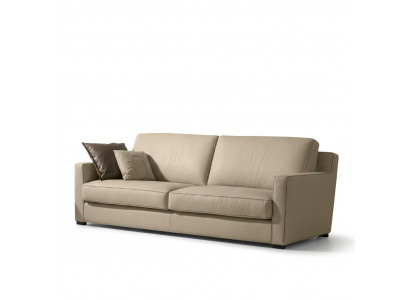 Design Textil 3-Sëtz Graue Couch Elegant Sofa Polsterung Prianera Wunnzëmmer