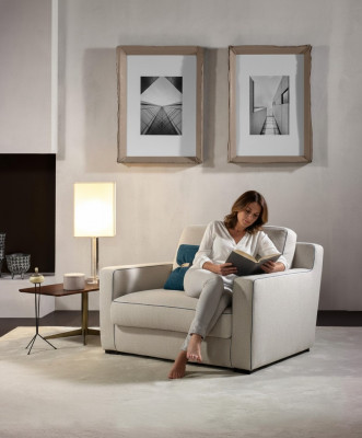 Still 1 Sëtz Textil Lounge Luxus Prianera Neien Still Design Still Modern Neien