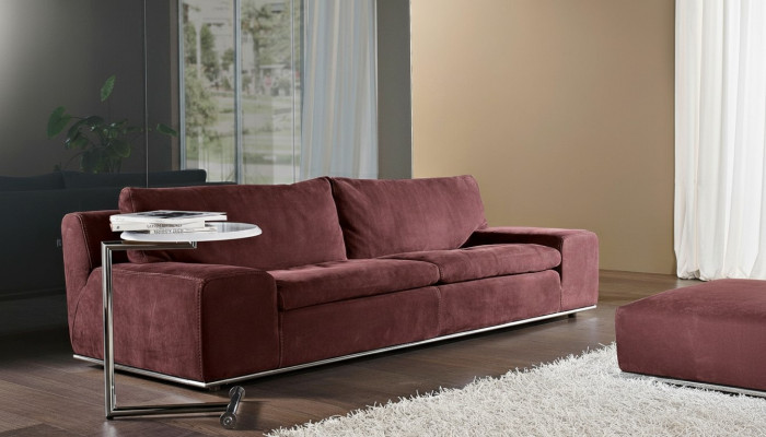 Sofa 3-Sëtzer Modern Couch Polster Sofas Design Sofa Dräisëtzer Sëtz Prianera