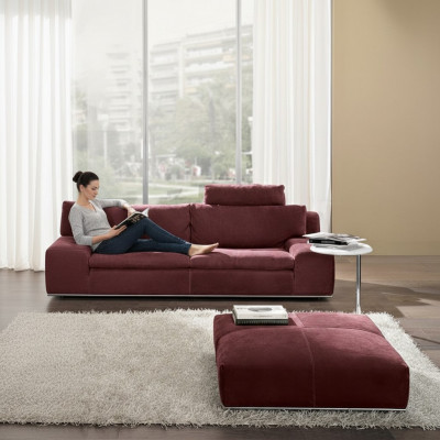 Hocker Féishocker Wunnzëmmer Miwwelen Luxus Polster Design Italienescher Miwwelen Nei