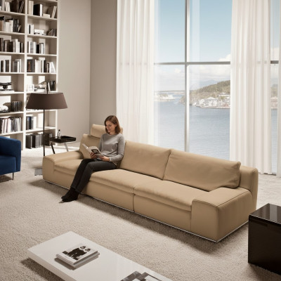 Canapé 4 Plaz Big XXL Canapéen Sofas Wohnzimmer Design Véierplaz PRIANERA