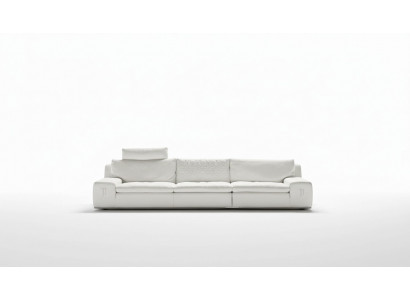Sofa 4 Sëtzer Luxus Designer Couche Sofa Luxus Polstersofa Italienesch Miwwelen