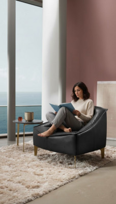Sesselleffer Sëtz Modernen Design Lieder Relaissessel Lounge Luxus Wunnzëmmer