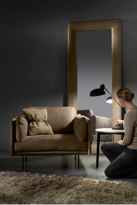 Design Still a Grey Gepolstert Lieder Modern Wunnzëmmer Luxus Holz Miwwel Relax Nei