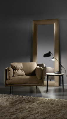 Design Still a Grey Gepolstert Lieder Modern Wunnzëmmer Luxus Holz Miwwel Relax Nei