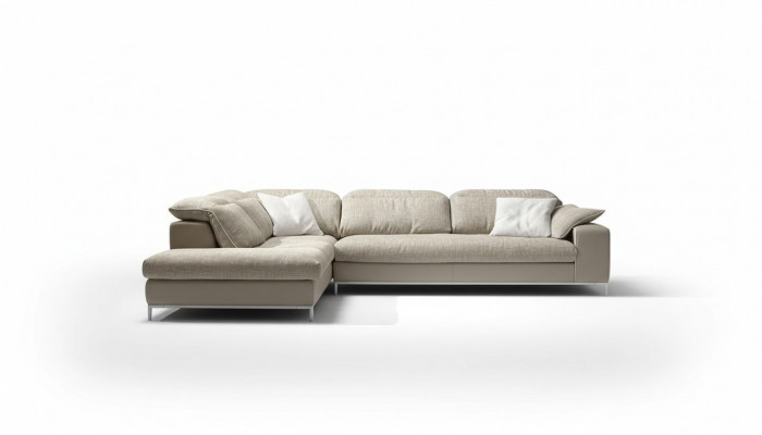 Design Ecksofa L-Form Modern Sofas Textil Couch Wunnzëmmer Modern Sofa Nei