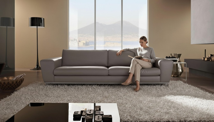 Modern Couch Lieder Canapéen Designcanapé Drësëtzer Sëtz Gro Sofa 3 Sëtz Prianera