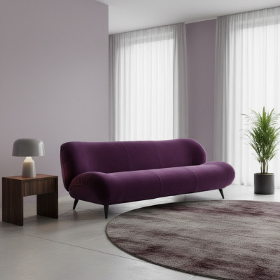 Prianera Luxus Sofa 3-Sëtzer Sofaen Sëtz Stoff Design Couch Miwwelen Stil Textil Nei