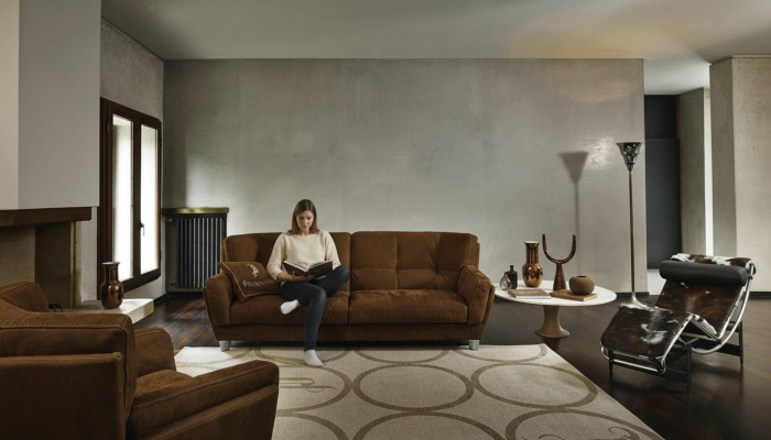 Luxus Sofa-Set 3+1 Sëtzer Garnitur Fautteuil Canapéen Sëtz Lieder Wunnzëmmer Nei