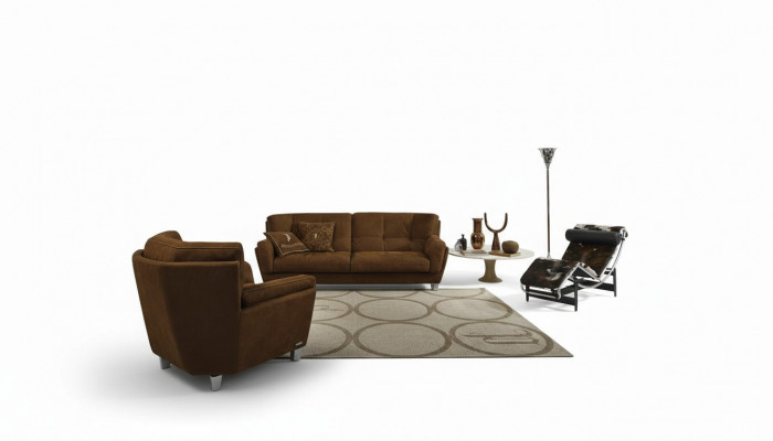 Luxus Sofa-Set 3+1 Sëtzer Garnitur Fautteuil Canapéen Sëtz Lieder Wunnzëmmer Nei