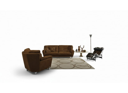 Luxus Sofa-Set 3+1 Sëtzer Garnitur Fautteuil Canapéen Sëtz Lieder Wunnzëmmer Nei